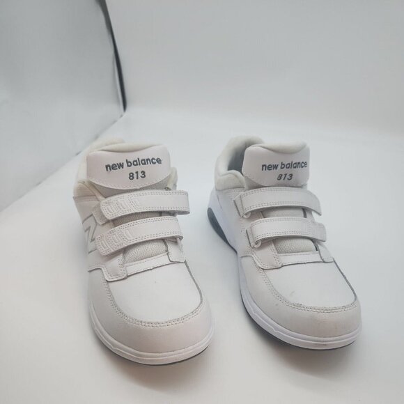 New Balance 813 White Size 10.5  hook and loop strap closure - Picture 1 of 8